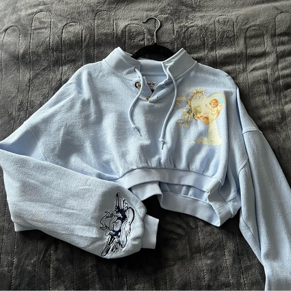 Boys Lie 'Perpetual Feelings' Cropped Sweatshirt - Picture 12 of 16